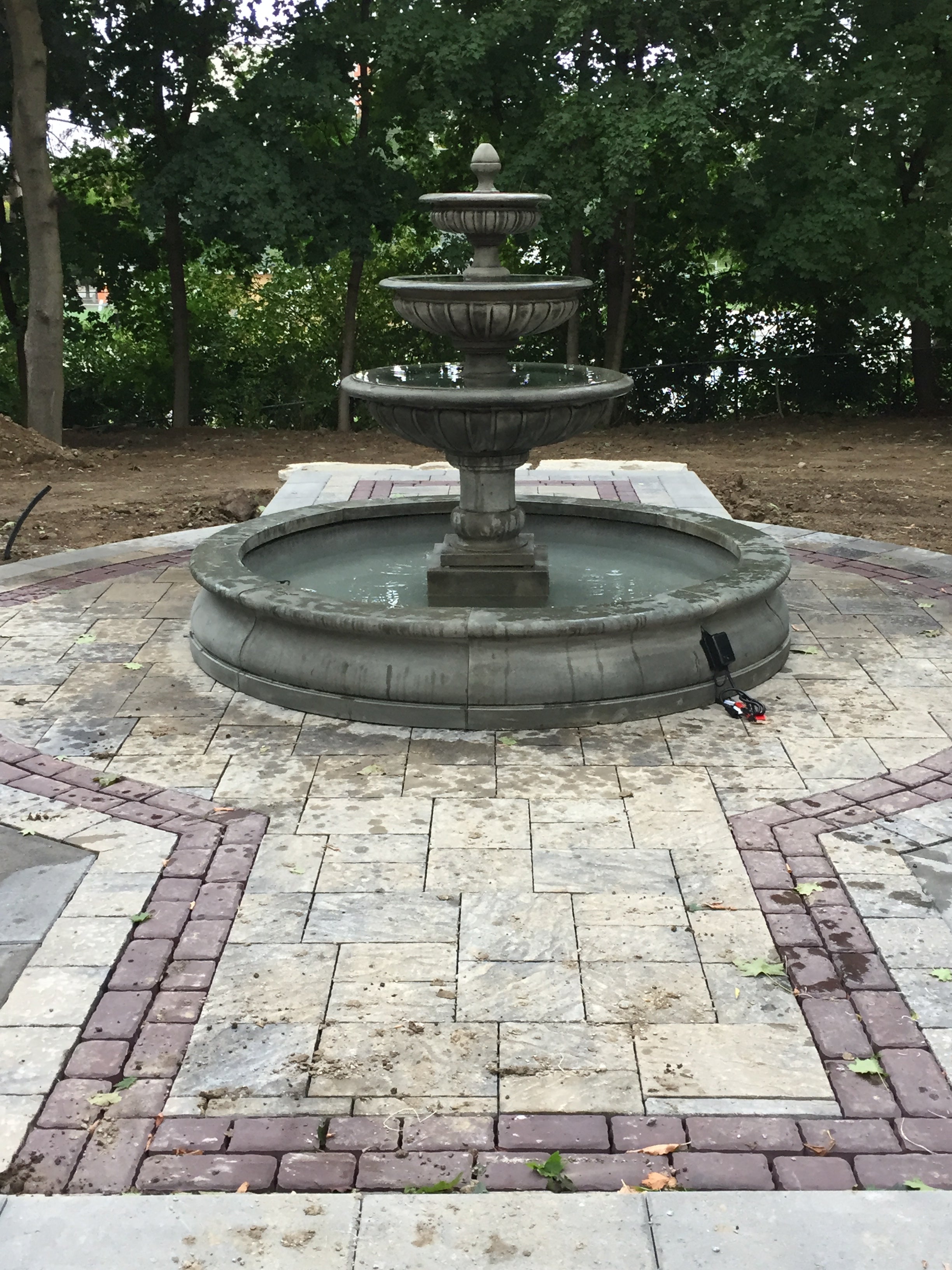Photo of Campania Three Tier Longvue Fountain - Marquis Gardens