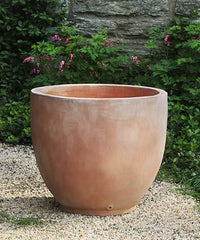 Photo of Campania Causago Round Planter - Terra Cotta Set of 4 - Marquis Gardens
