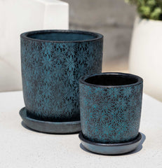 Photo of Campania Marguerite Round Planter - Set of 8 - Marquis Gardens