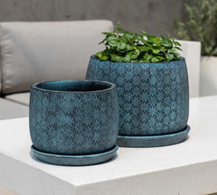 Photo of Campania Marguerite Round Planter - Set of 8 - Marquis Gardens
