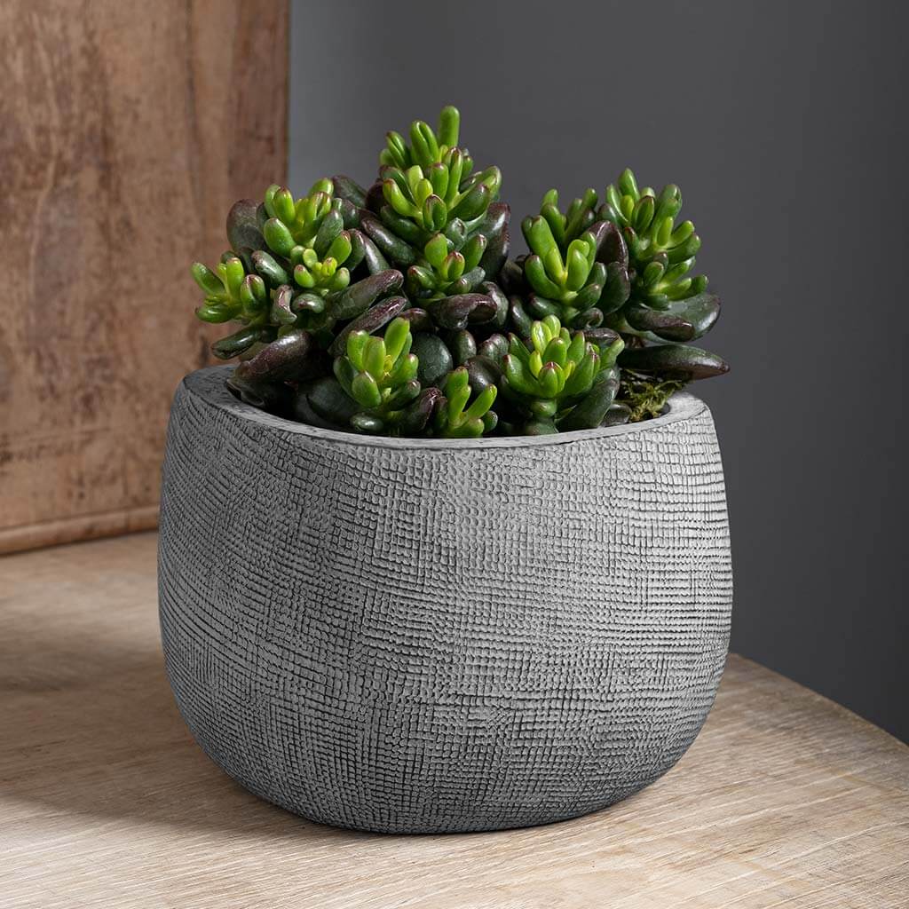 Photo of Campania Jute Square - Assorted Glaze - Set of 6 - Marquis Gardens