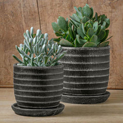 Photo of Campania Parallel Planter Set of 8 - Marquis Gardens