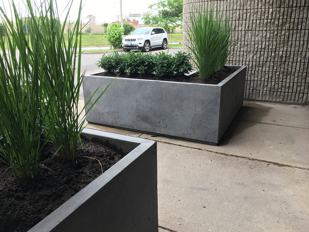 Photo of L-Shaped Series Planters - Marquis Gardens