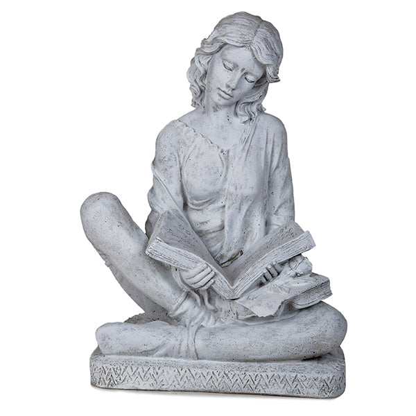 Photo of Sitting Lady Reading a Book - Marquis Gardens