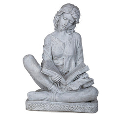 Photo of Sitting Lady Reading a Book - Marquis Gardens