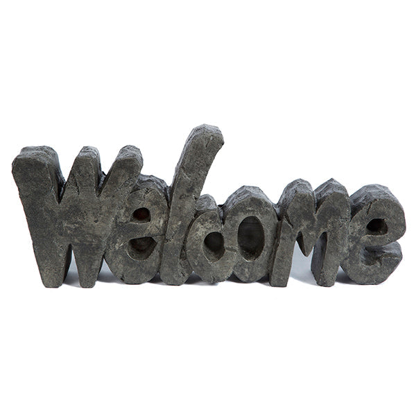 Photo of Welcome Word Stone - Marquis Gardens