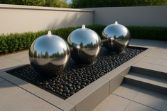 Stainless Steel Bubbling Spheres