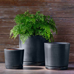Photo of Campania I/O 2 Cylinder Planter Set of 3 - Marquis Gardens