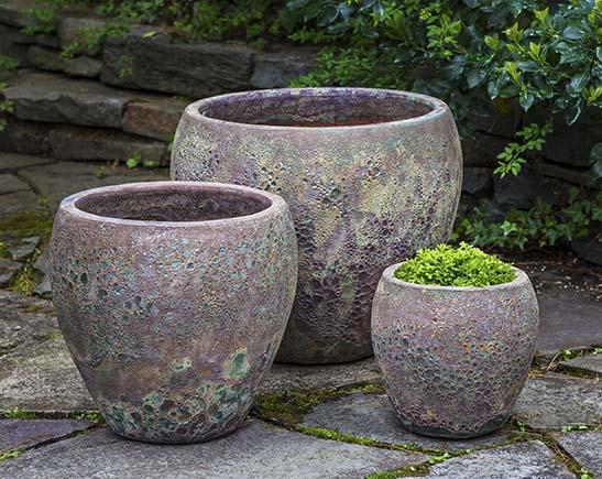 Photo of Campania Symi Planter Set of 3 - Marquis Gardens