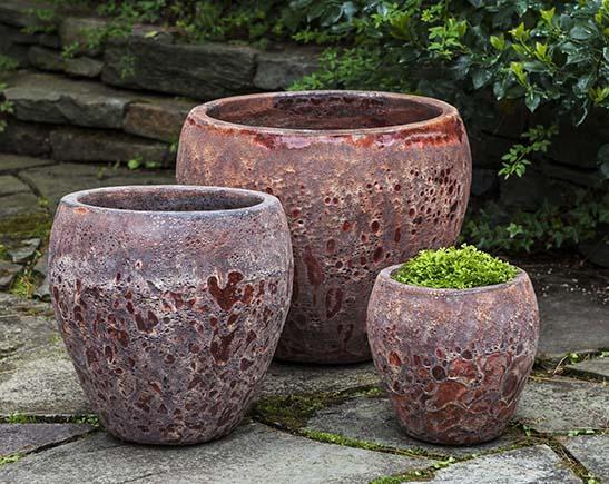 Photo of Campania Symi Planter Set of 3 - Marquis Gardens
