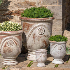 Photo of Campania Avignon Planter - Crema Antico - Set of 4 - Marquis Gardens