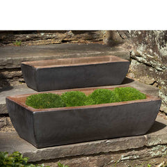 Photo of Campania Rustic Trough Planter - Marquis Gardens