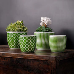 Parquet & Tattersall Planter
