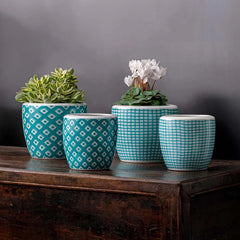 Parquet & Tattersall Planter