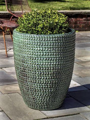 Photo of Campania Tall Sisal Weave Planter - Set of 3 - Marquis Gardens