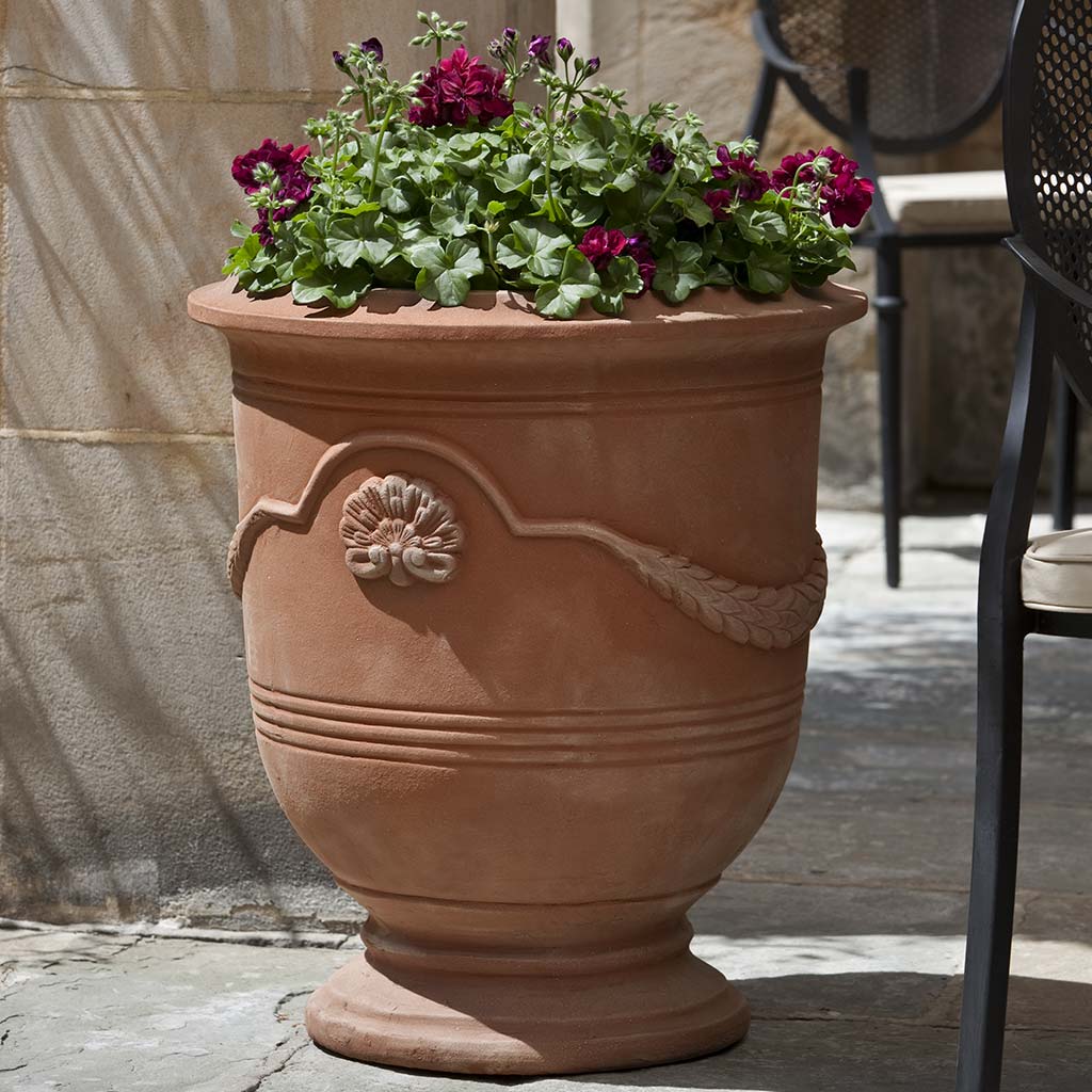Photo of Campania Coquille Anduze Urn - Set of 3 - Marquis Gardens