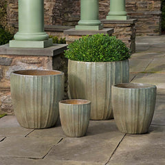 Campania Dunes Planter  Crystal Green