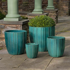 Campania Dunes Planter  Crystal Green