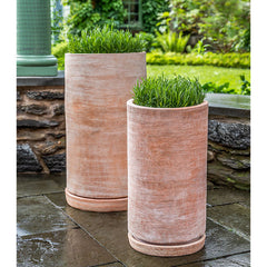 Photo of Campania Sgraffito Tall Planter Set of 2 - Marquis Gardens