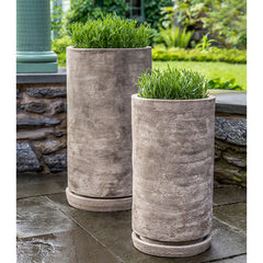 Photo of Campania Sgraffito Tall Planter Set of 2 - Marquis Gardens