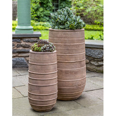 Photo of Campania Madera Tall Planter Set of 2 - Marquis Gardens
