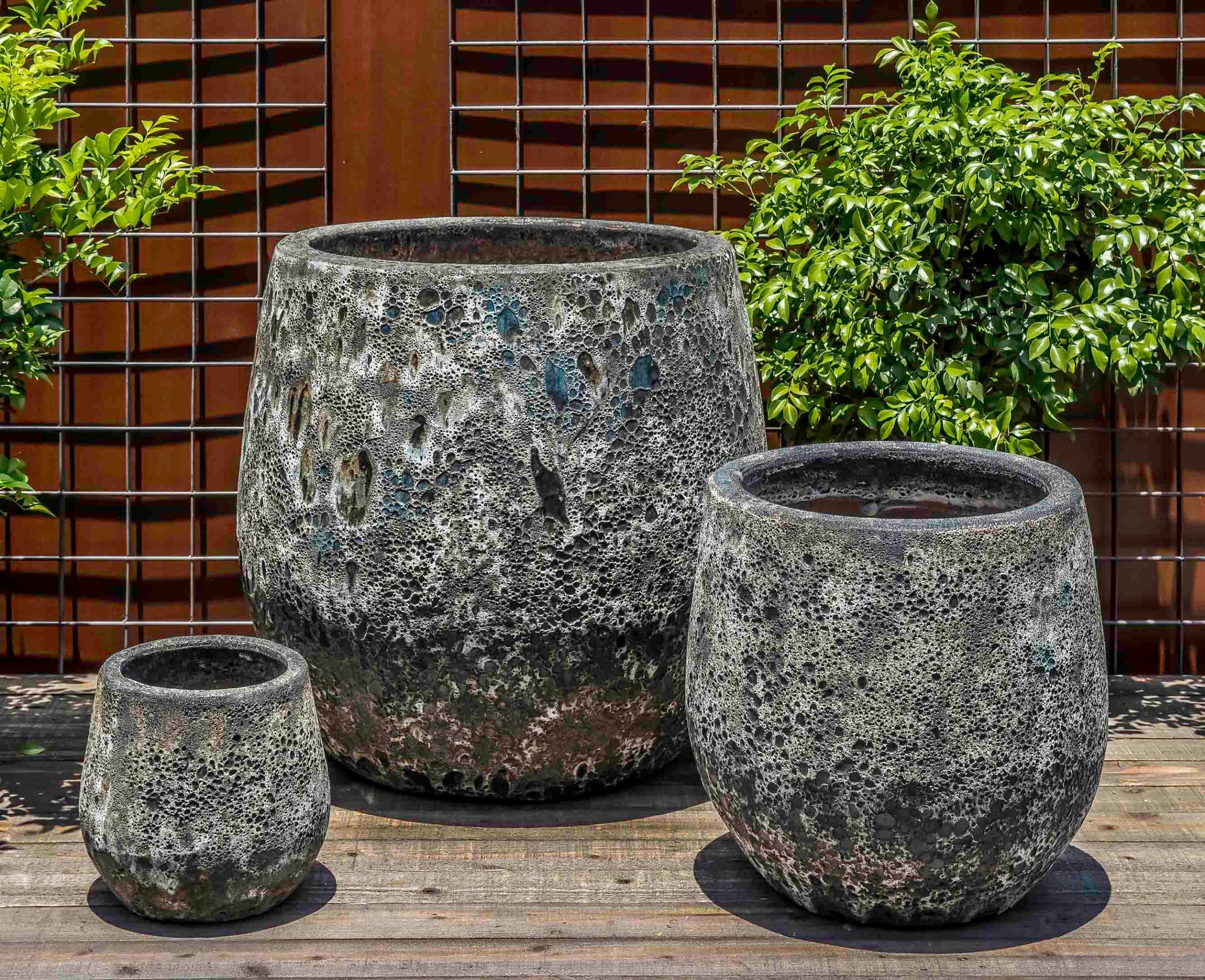 Photo of Campania Baleares Planter Set of 3 - Marquis Gardens