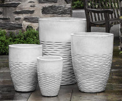 Photo of Campania Tall Hyphen Planter - Set of 4 - Marquis Gardens