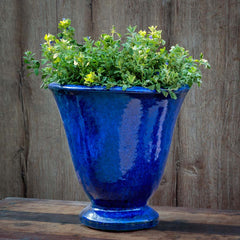 Campania Caterine Urn  Riviera Blue