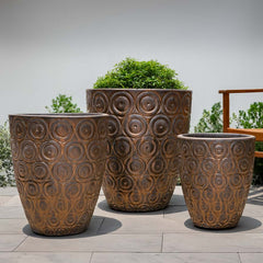 Campania Benicio Planter  Bronze