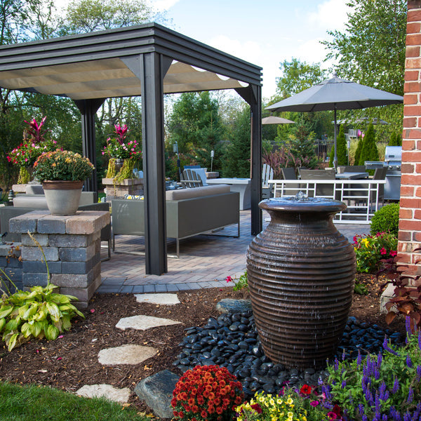 Photo of Aquascape Rippled Urns - Aquascape Canada