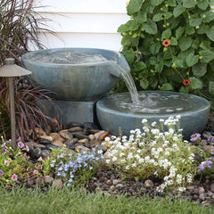 Aquascape Spillway Bowl and Basin Landscape Fountain Kit