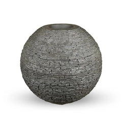 Stacked Slate Sphere - 72" Dia (1.83 M)