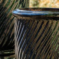 Photo of Campania Beausoleil Planter - Ink - Set of 2 - Marquis Gardens