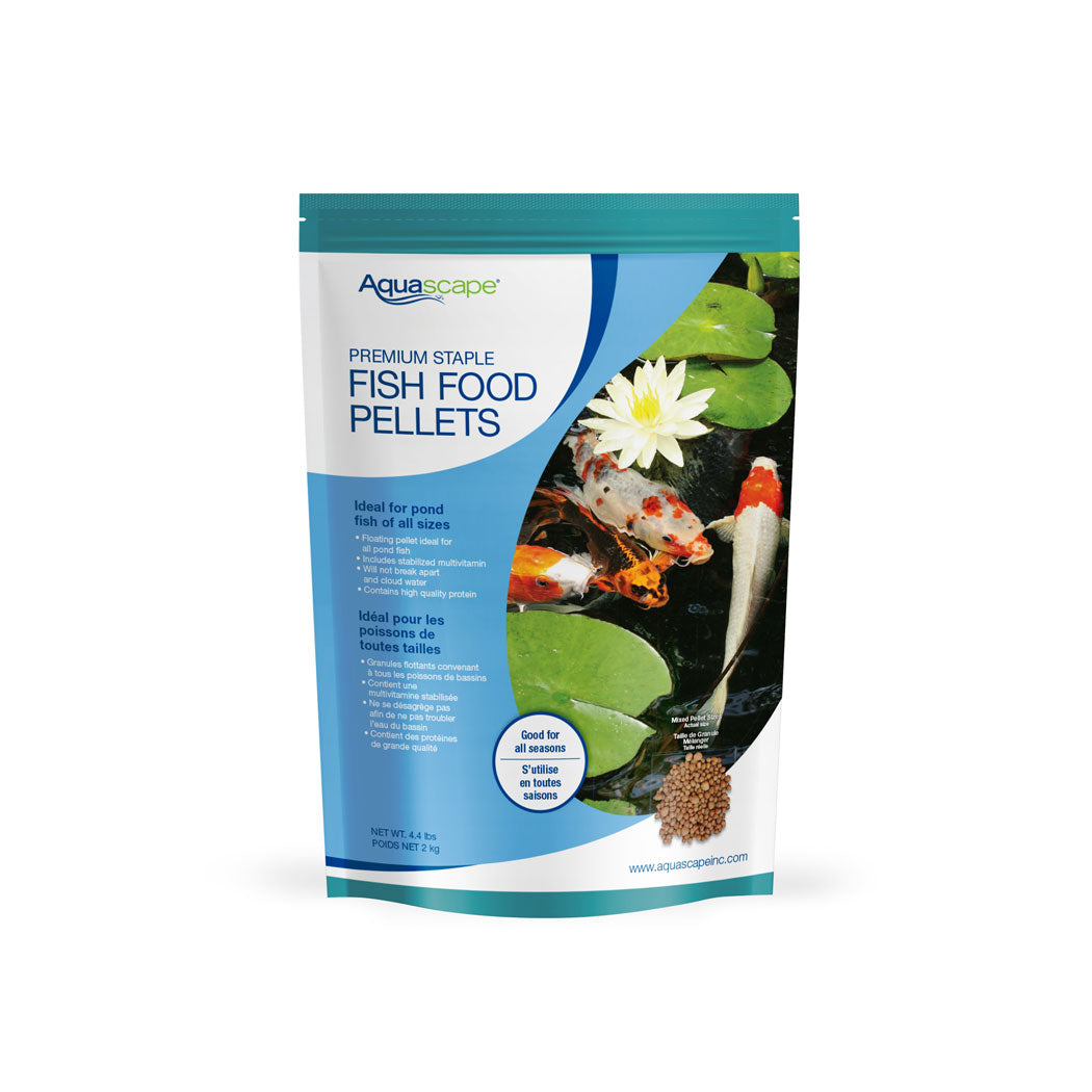 Photo of Aquascape Premium Staple Fish Food Pellets - Aquascape Canada