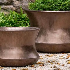 Photo of Campania Jura Planter - Graphite - Set of 2 - Marquis Gardens