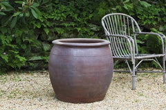 Photo of Campania Mai Planter - Black Clay - Marquis Gardens