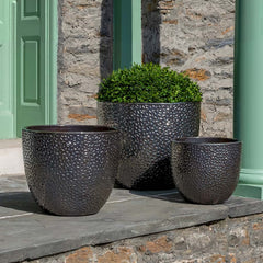 Campania Falling Petals Planter  Metallic