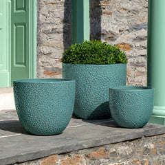 Campania Falling Petals Planter  Glacier Green