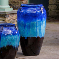 Campania Water Jar Running Blue Brown