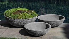 Campania Stone Ledge Zen Bowl - Stone Ledge - Set of 3