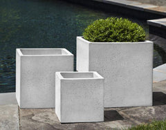 Photo of Campania Laguna Square Planter - Clearance - Marquis Gardens