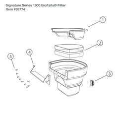 Photo of Aquascape Biofalls 1000/Microfalls Filter G2 Replacment Parts - Aquascape Canada