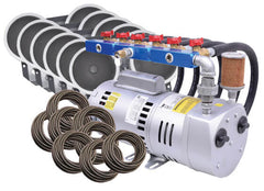 Photo of EasyPro Rotary Vane Pond Aeration System -1 HP Kit with Quick Sink Tubing - Marquis Gardens