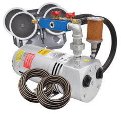 Photo of EasyPro Rotary Vane Pond Aeration System- 1/4 HP Kit with Quick Sink Tubing - Marquis Gardens