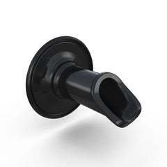 Antique Round Black Wall Scupper