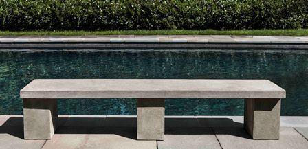 Photo of Campania Biscayne Bench - Marquis Gardens