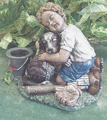 Photo of Boy with Dog - Marquis Gardens