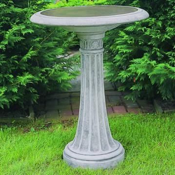 Photo of Campania Chestnut Hill Birdbath - Marquis Gardens