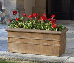 Photo of Campania Classic Rolled Rim Window Box - Marquis Gardens