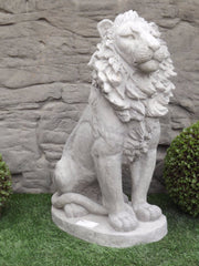 Photo of Sitting Lion - Large - Marquis Gardens